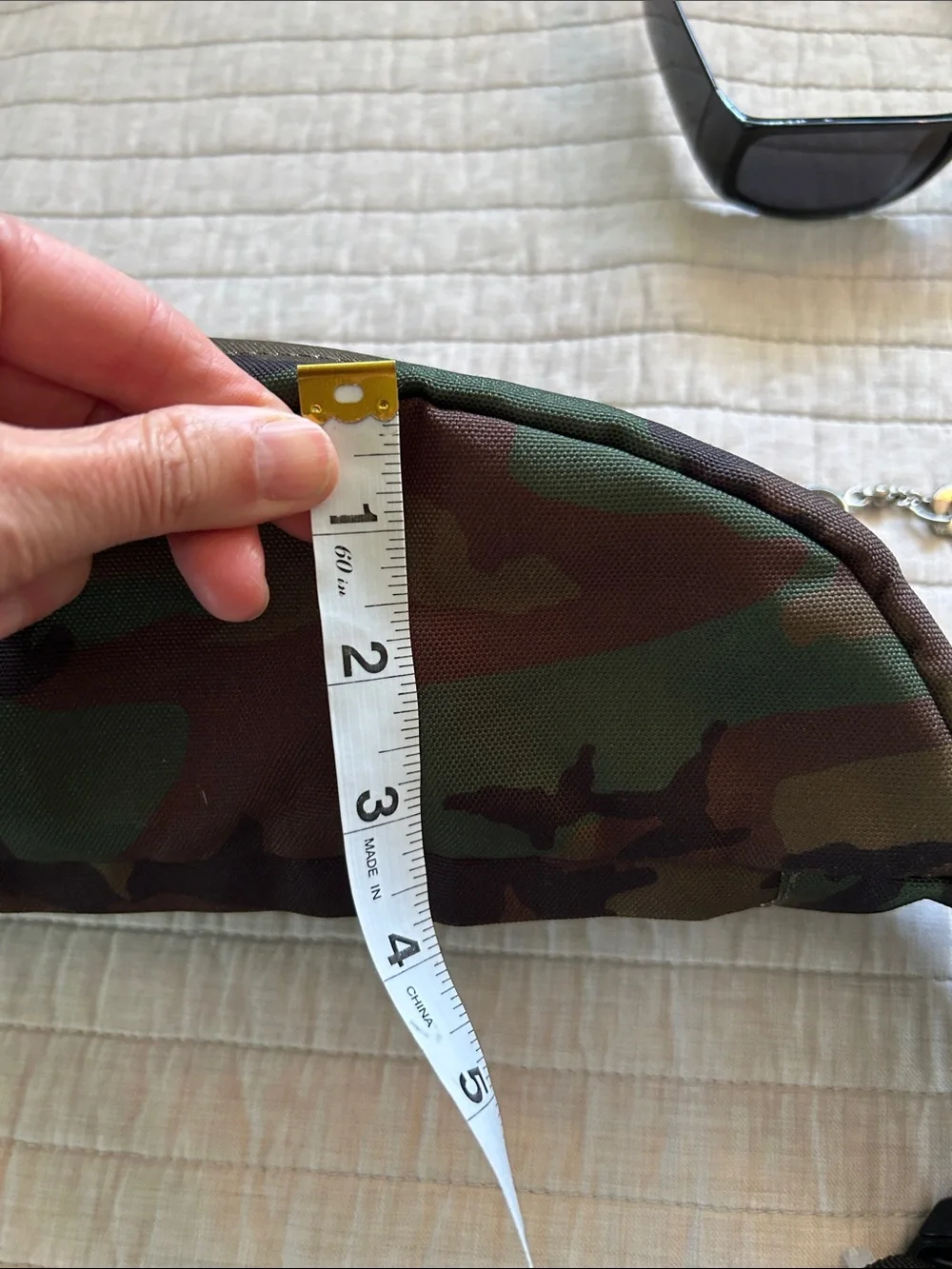 Jordan camo fanny pack, travel, safety streetwear bag unisex